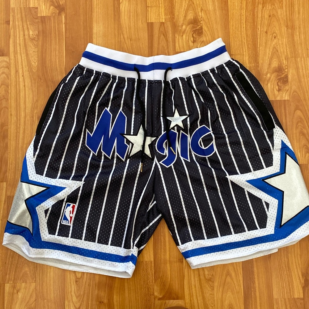 🔥 Brand New 🔥 Vintage Orlando Magic basketball shorts by Just Don.